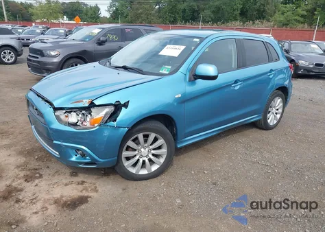 2011 Mitsubishi Outlander Sport Se from USA, damaged, VIN JA4AR4AU1BZ013173